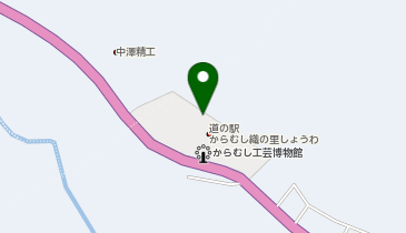 からむし織の里織姫交流館の地図画像