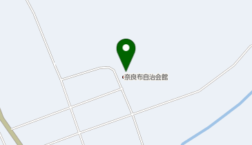 奈良布自治会館の地図画像