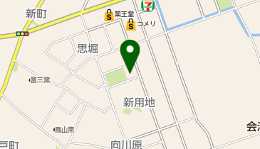 風の子公園の地図画像