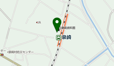 泉崎村資料館の地図画像