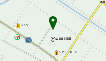 泉崎村役場の地図画像