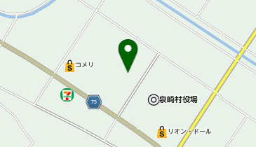 泉崎村立泉崎幼稚園の地図画像