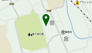 城跡多目的広場の地図画像