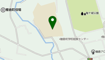 棚倉中学校校庭の地図画像