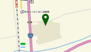 矢祭小学校(体育館)の地図画像