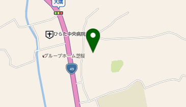 平田村農業構造改善センターの地図画像