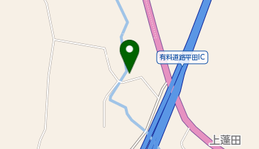 道の駅ひらたの地図画像