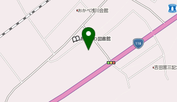 あさかわこども園の地図画像