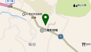 三春町福祉会館の地図画像