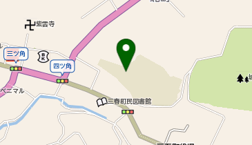 三春小学校の地図画像