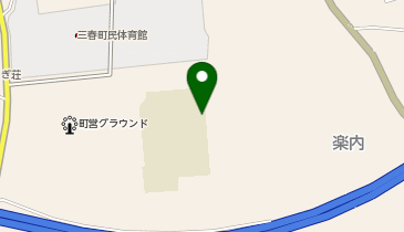 三春中学校の地図画像