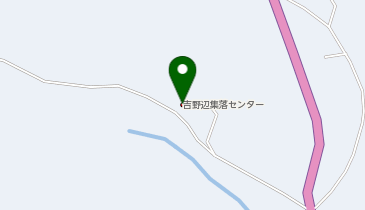 吉野辺集落センターの地図画像
