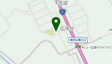 広洋台地区集会所の地図画像