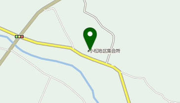 小松地区集会所の地図画像