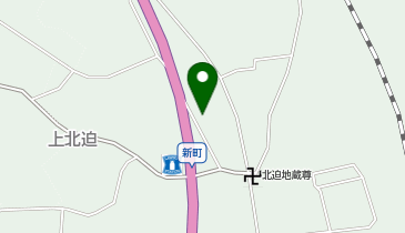 下北迫地区集会所の地図画像