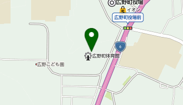 広野町公民館の地図画像