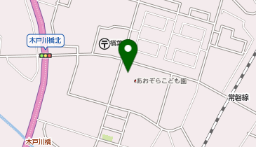 あおぞらこども園の地図画像