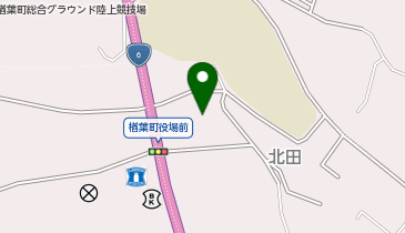 楢葉町保健福祉会館の地図画像