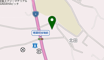 楢葉町保健福祉会館の地図画像