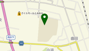 富岡第一中学校(体育館除く)の地図画像