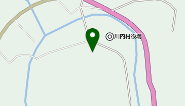 川内村コミュニティセンターの地図画像