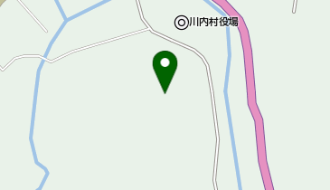 川内村村民体育センターの地図画像