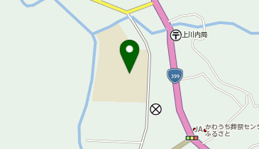 川内小中学園の地図画像