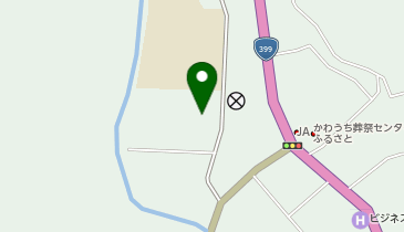 かわうち保育園の地図画像