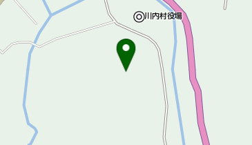川内村村民体育センターの地図画像