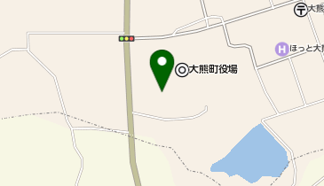 大熊町役場の地図画像