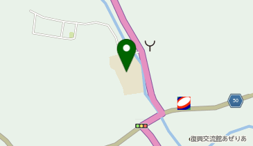 葛尾小学校の地図画像