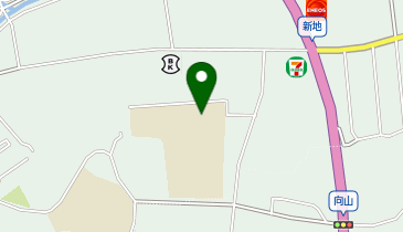 新地小学校体育館の地図画像