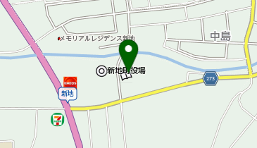 新地町保健センターの地図画像