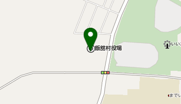 飯舘村役場の地図画像