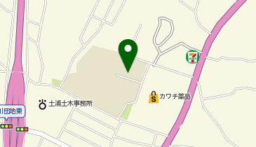 土浦第四中学校の地図画像