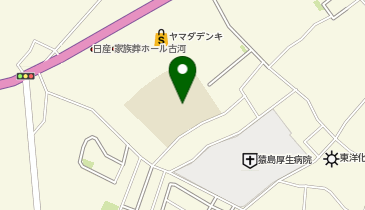 西牛谷小学校の地図画像