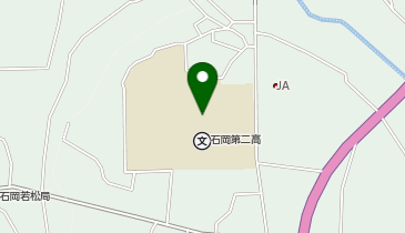 石岡第二高等学校の地図画像