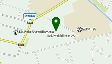 茨城県結城看護専門学校の地図画像