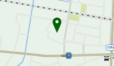 川木谷グランドの地図画像