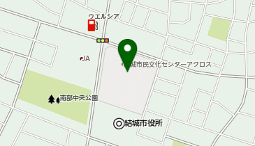 市民文化センターアクロスの地図画像