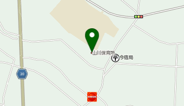 山川保育所の地図画像