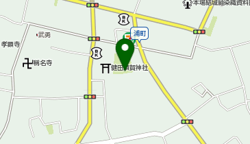 浦町児童公園(浦町防災広場)の地図画像