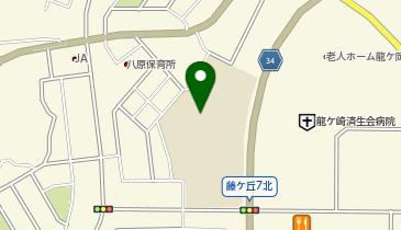 八原小学校の地図画像