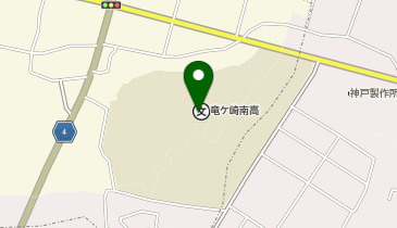 竜ケ崎南高等学校の地図画像