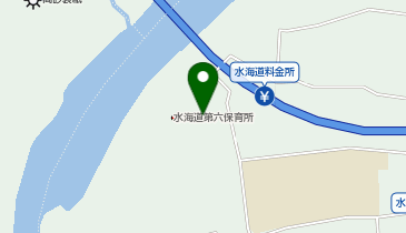 水海道第六保育所の地図画像