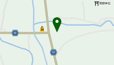 旧水府小学校の地図画像