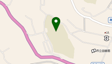 高萩小学校の地図画像