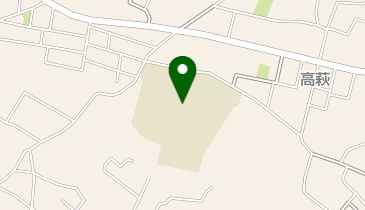 秋山中学校の地図画像