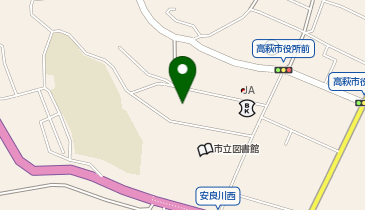 市民体育館の地図画像