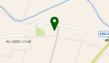 松岡地区公民館の地図画像